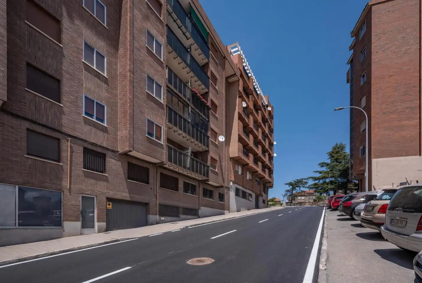 Vista exterior de Pis en venda en Ávila amb Calefacció, Parquet i Terrassa