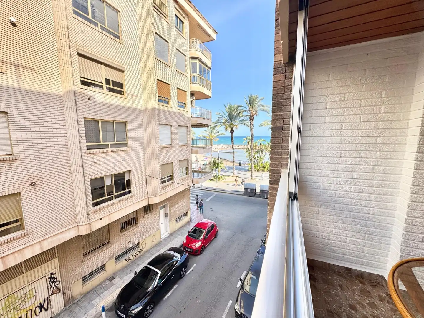 Vista exterior de Apartament de lloguer en Torrevieja amb Aire condicionat, Moblat i Rentadora