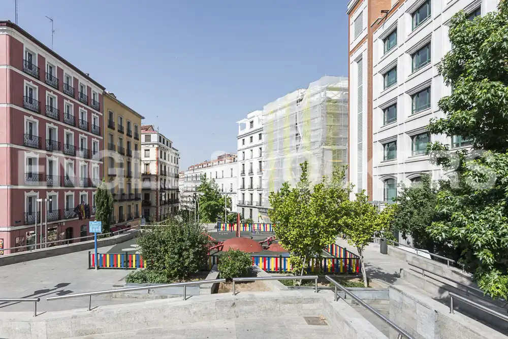Exterior view of Flat for rent in Madrid  with Air Conditioner, Heating and Furnished