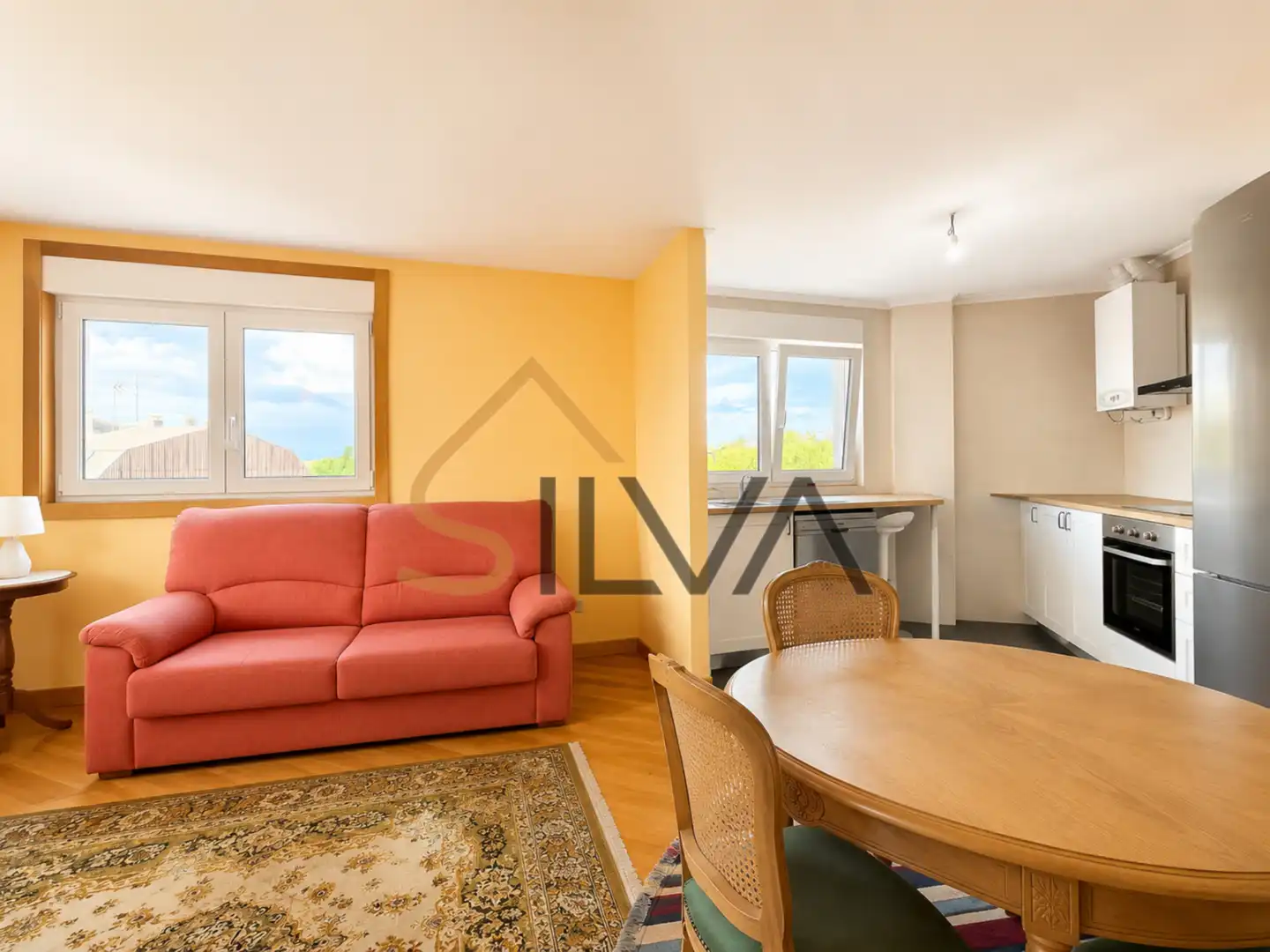 Sala de estar de Piso en venta en Lugo Capital con Calefacción, Parquet y Trastero