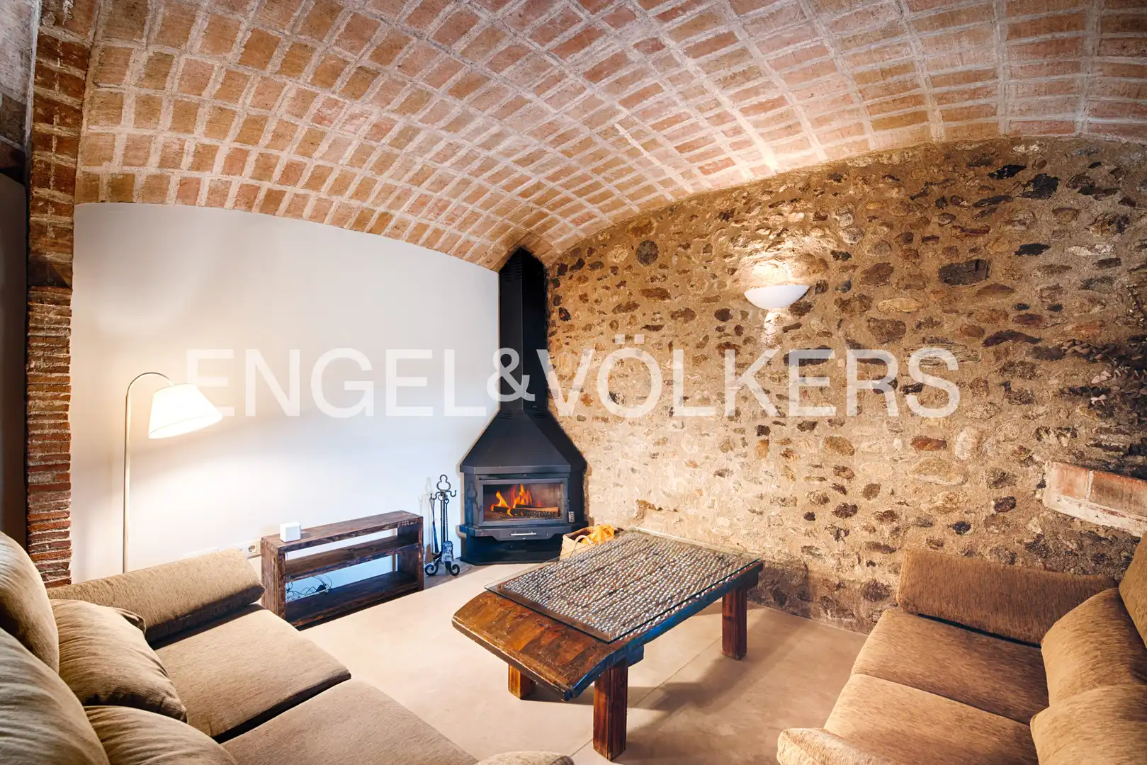 Sala d'estar de Finca rústica en venda en Sant Climent Sescebes, Girona