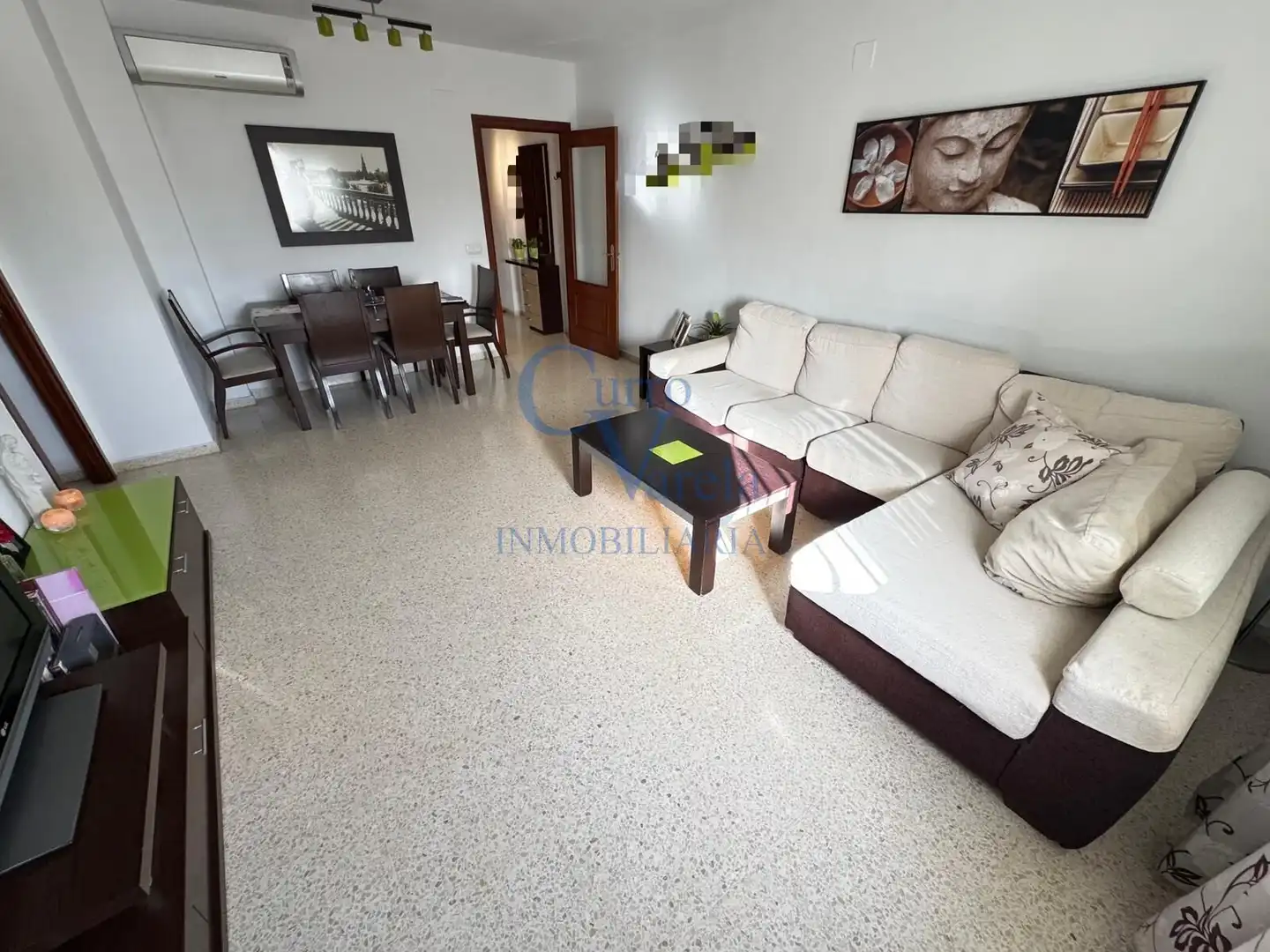Wohnzimmer von Wohnung zum Verkauf in Dos Hermanas mit Klimaanlage und Möbliert