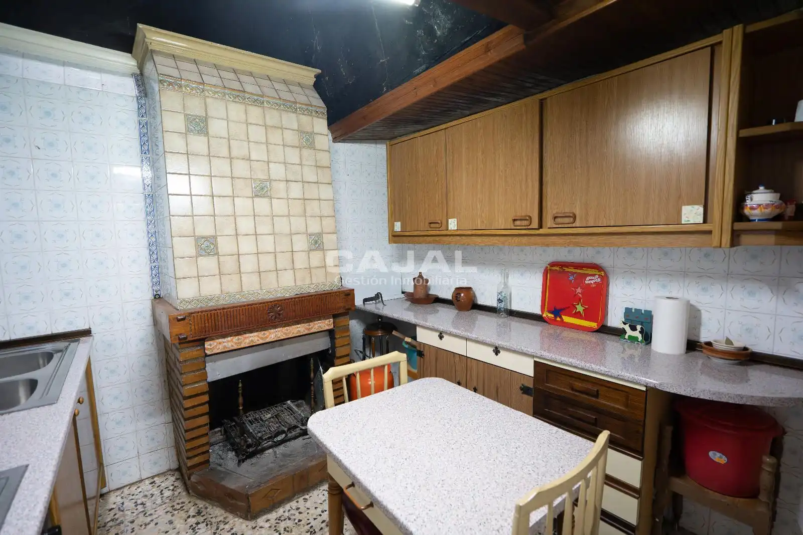 Cocina de Casa o chalet en venta en Riaza con Jardín privado