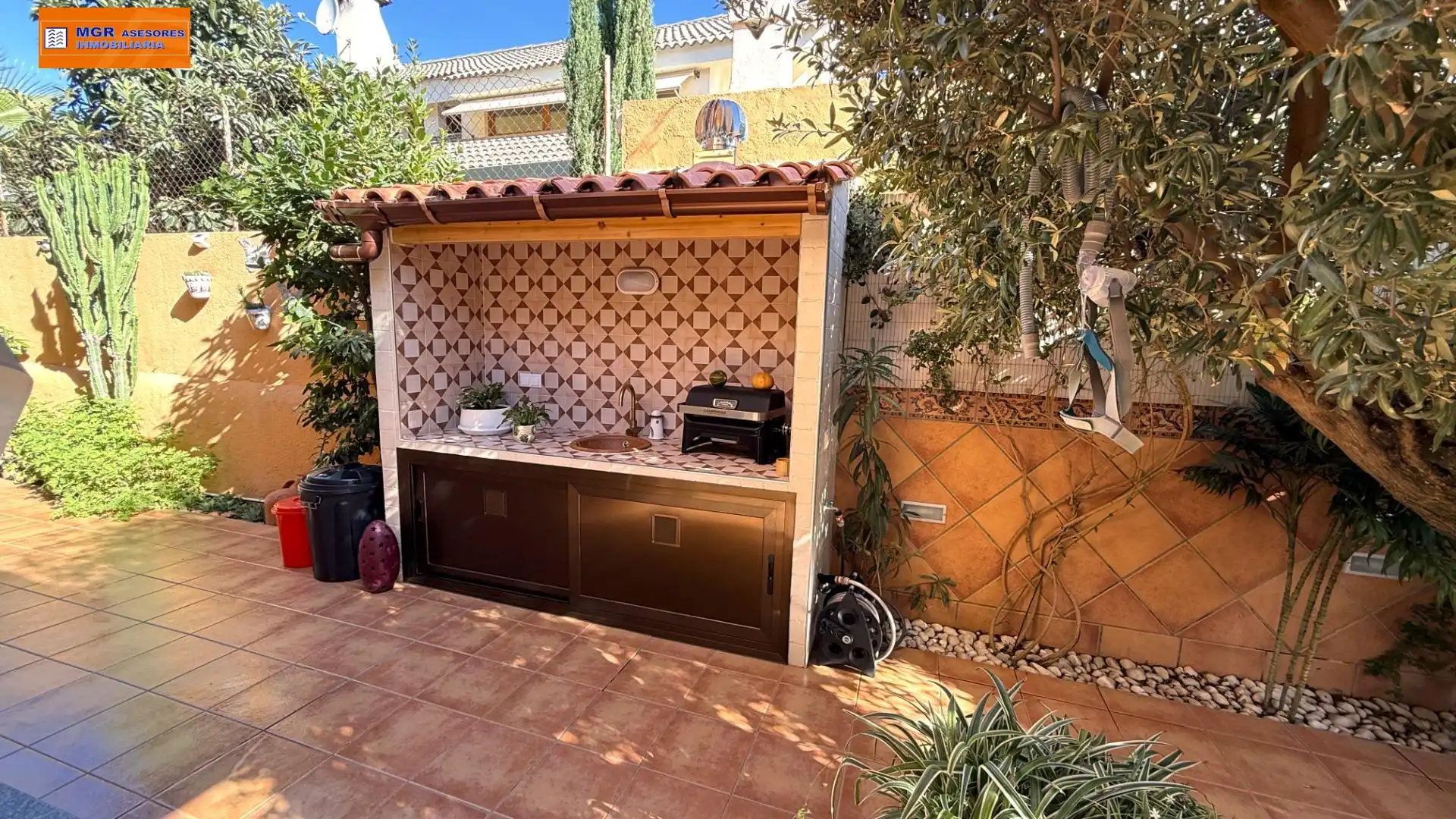 Terrace of Detached homes for sale in  Palma de Mallorca  with Air Conditioner, Heating and Private garden