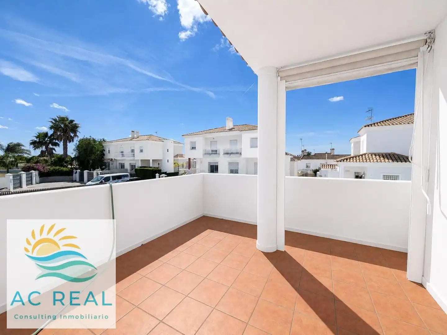Vista exterior de Casa adosada en venta en Ayamonte con Aire acondicionado, Jardín privado y Terraza