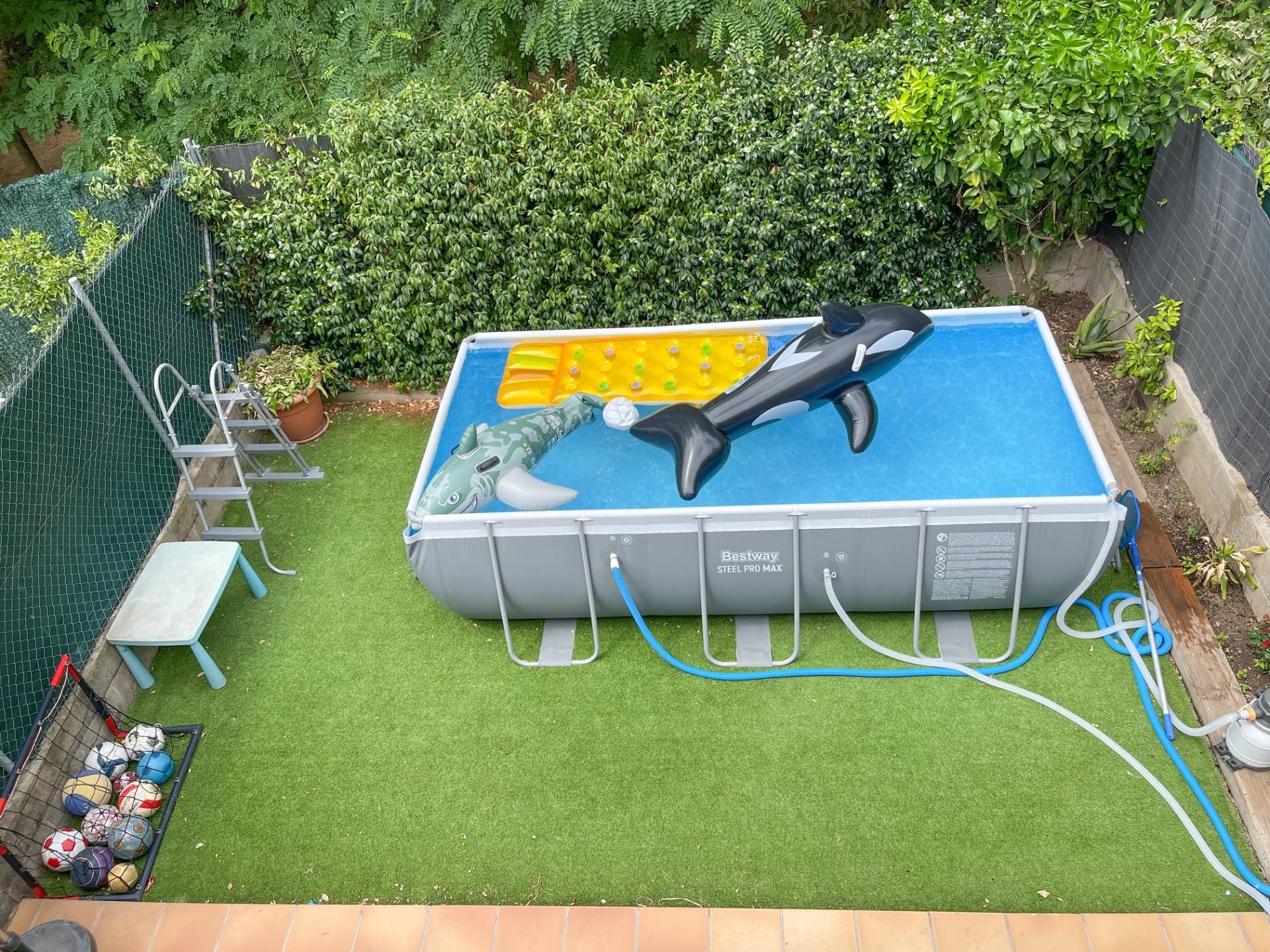 Piscina de Dúplex en venda en Sant Pere de Vilamajor amb Aire condicionat, Calefacció i Jardí privat