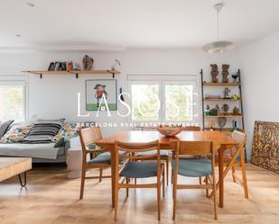 Dining room of Apartment to rent in  Barcelona Capital  with Heating and Parquet flooring