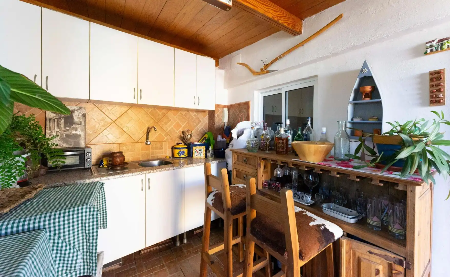 Cuina de Casa o xalet en venda en La Orotava amb Terrassa