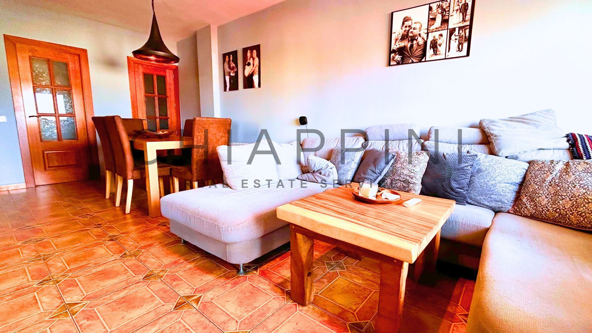 Sala d'estar de Apartament en venda en Palafrugell amb Calefacció, Terrassa i Traster