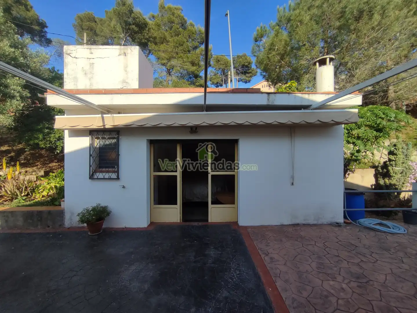 Vista exterior de Casa o chalet en venta en Vallirana con Aire acondicionado, Calefacción y Jardín privado