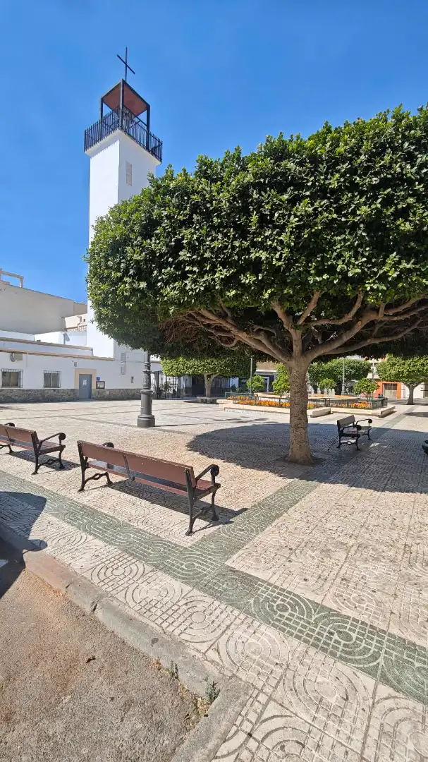 Vista exterior de Piso en venta en Roquetas de Mar con Aire acondicionado, Terraza y Amueblado