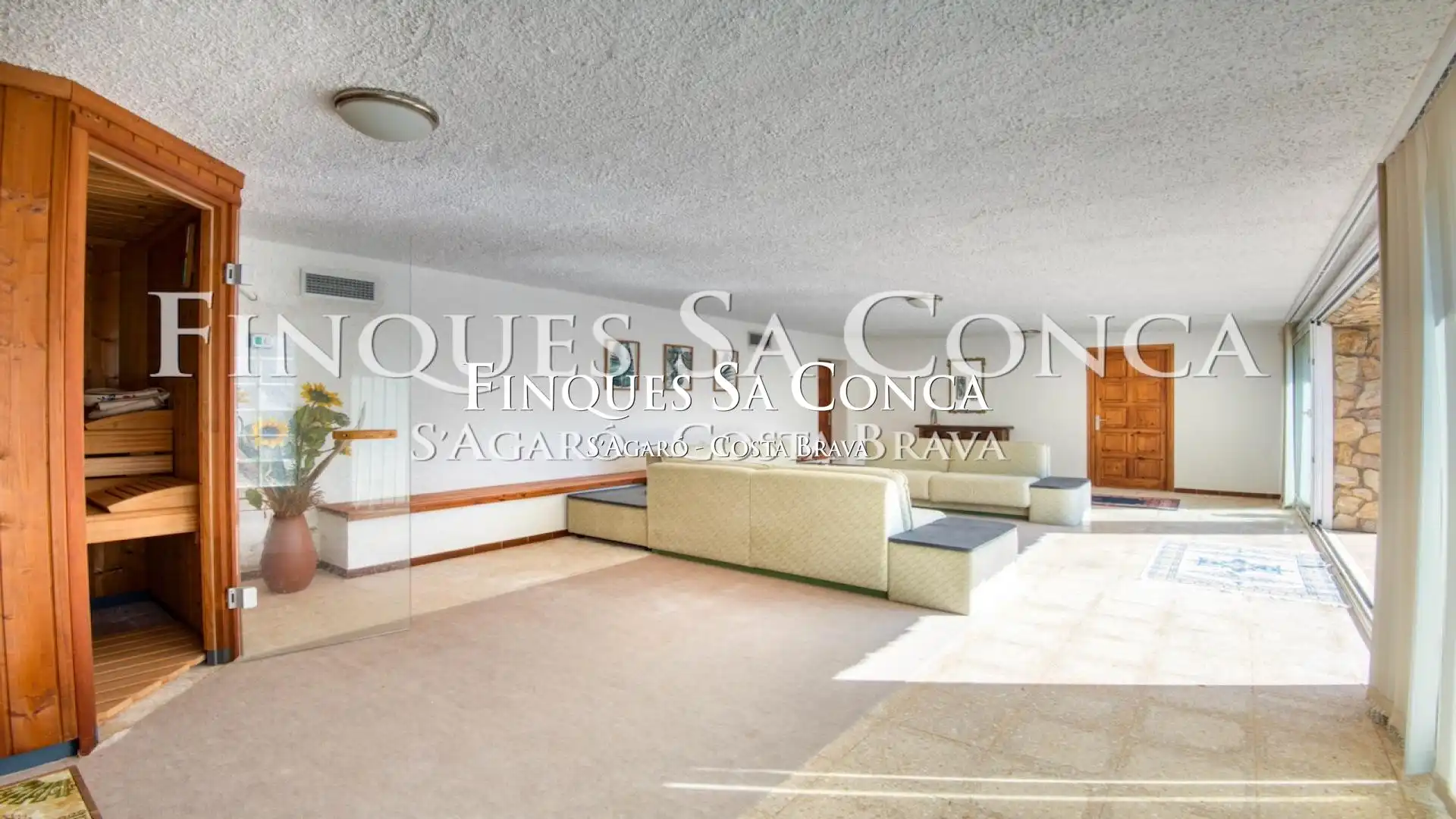 Sala de estar de Casa o chalet en venta en Sant Feliu de Guíxols con Aire acondicionado, Calefacción y Terraza