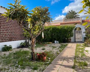 Jardí de Casa o xalet de lloguer en Calpe / Calp amb Aire condicionat, Terrassa i Balcó