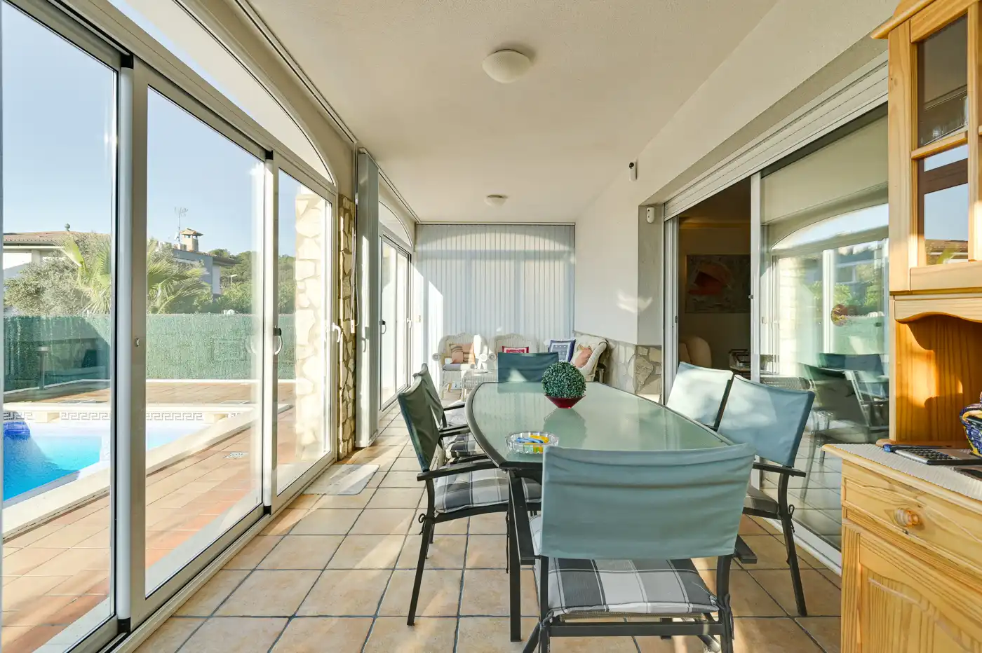 Terraza de Casa o chalet en venta en Lloret de Mar con Aire acondicionado, Calefacción y Piscina
