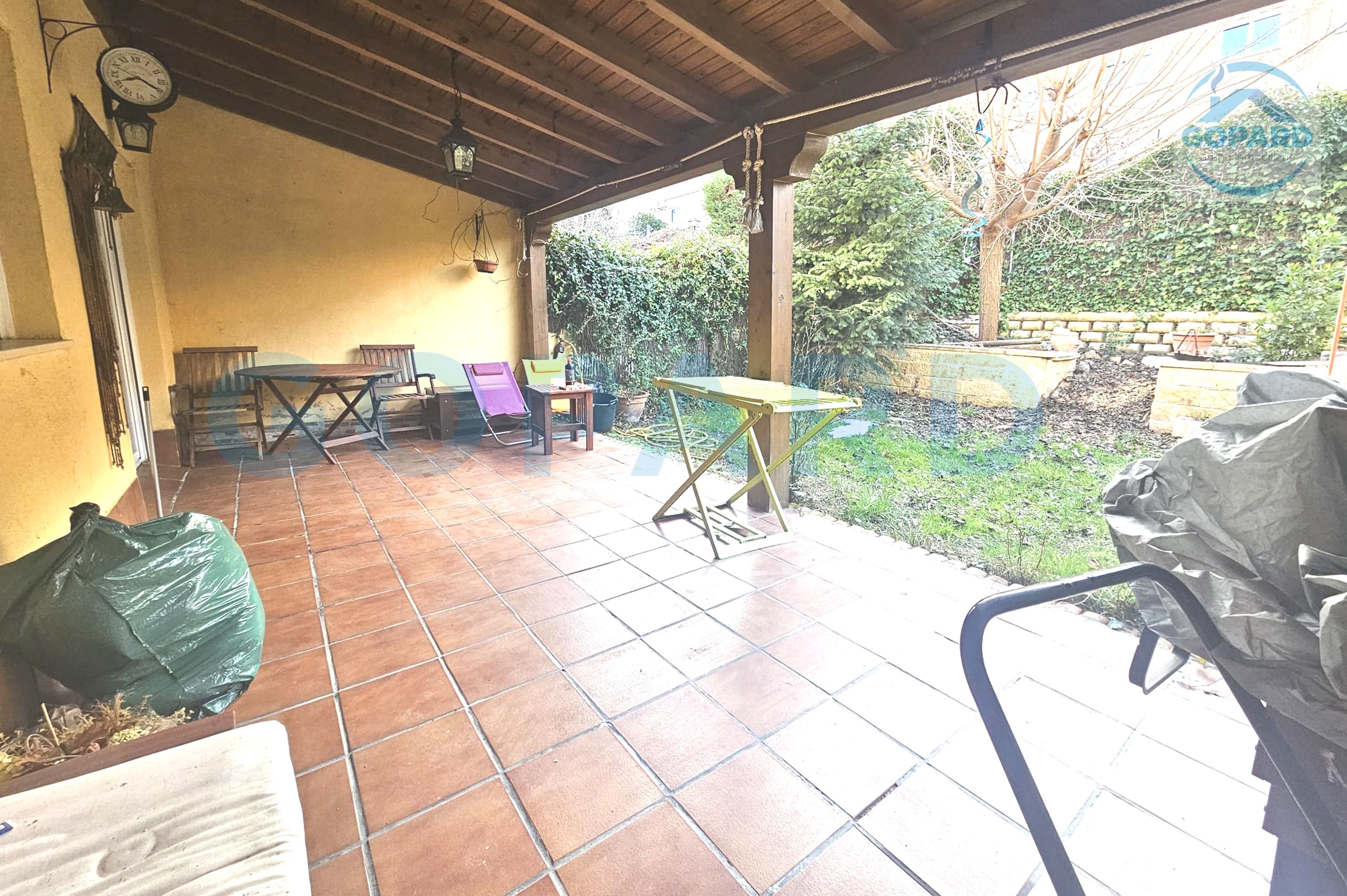 Garden of Single-family semi-detached for sale in Quijorna  with Heating, Private garden and Parquet flooring