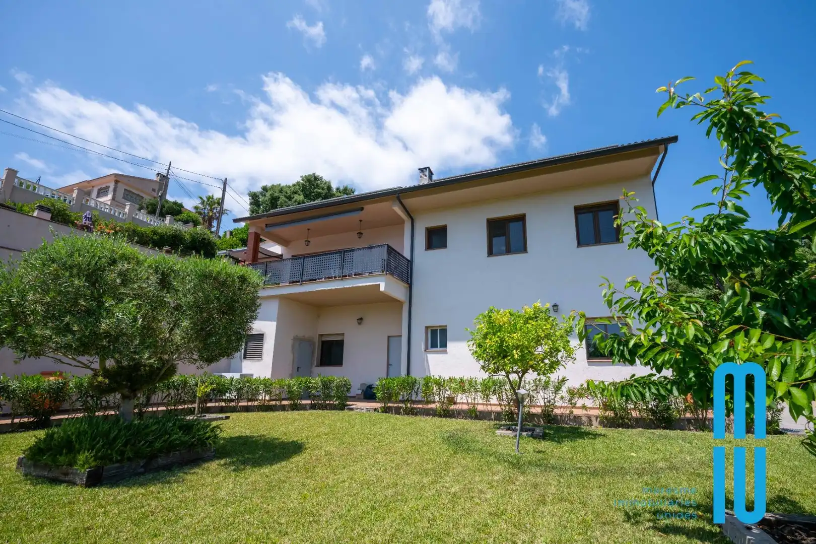 Vista exterior de Casa o xalet en venda en Tordera amb Calefacció, Jardí privat i Terrassa