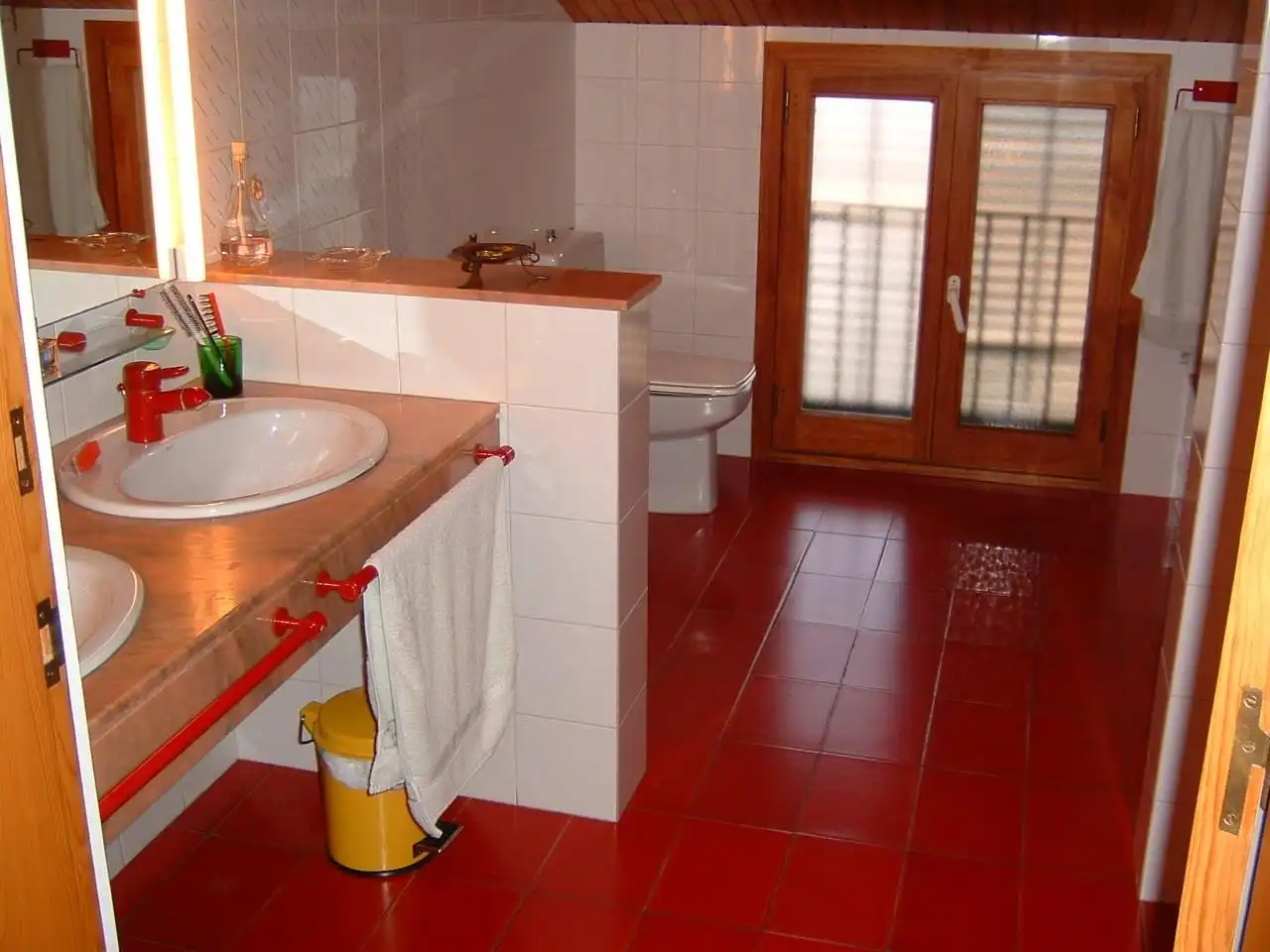 Badezimmer von Haus oder Chalet zum Verkauf in Tortosa mit Klimaanlage, Heizung und Privatgarten