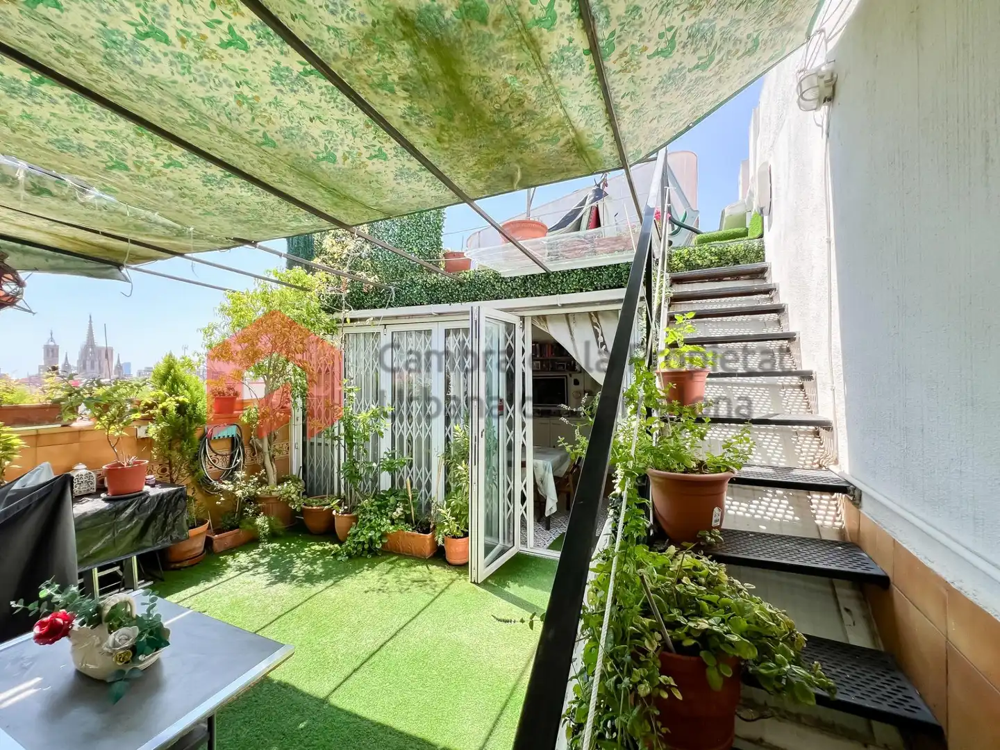 Terraza de Ático en venta en Barcelona con Parquet, Terraza y Balcón