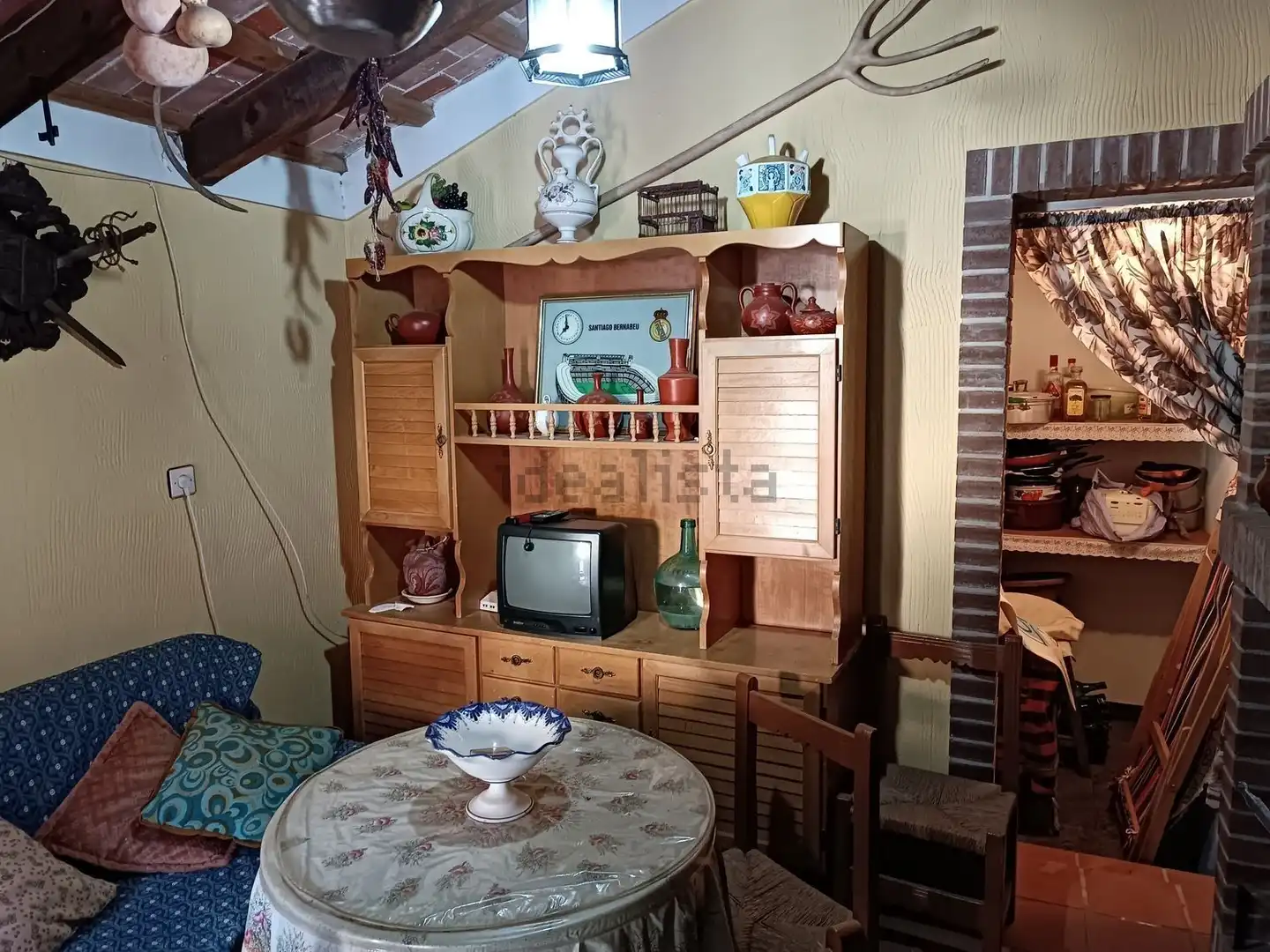 Cocina de Piso en venta en Calzada de Calatrava con Jardín privado