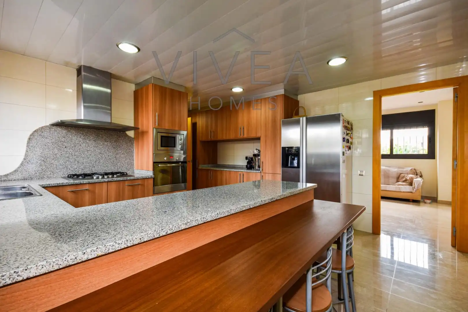 Cocina de Casa o chalet en venta en Sabadell con Aire acondicionado, Calefacción y Jardín privado
