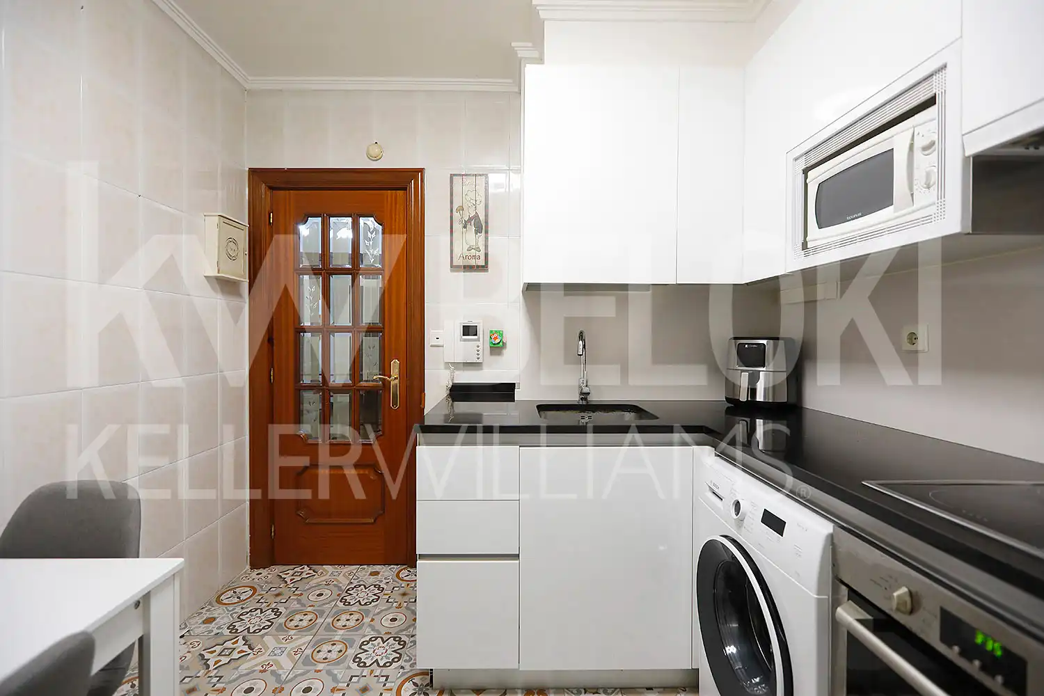 Cocina de Piso de alquiler en Donostia - San Sebastián  con Calefacción, Amueblado y Balcón