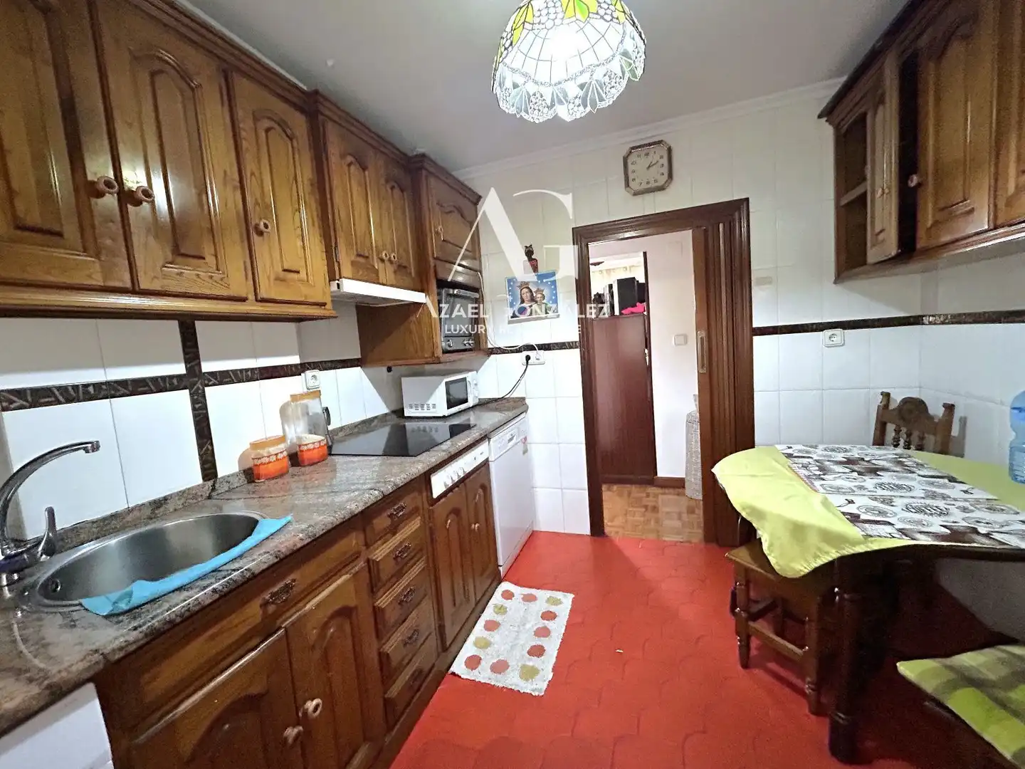 Kitchen of Flat for sale in Santander  with Storage room and Furnished