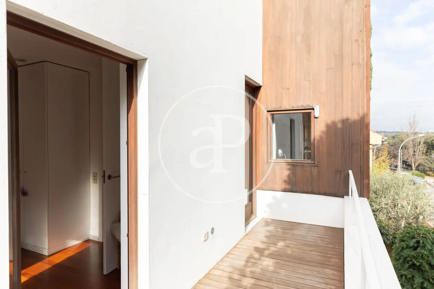 Balcony of Houses for sale in Sant Cugat del Vallès  with Air Conditioner, Heating and Private garden