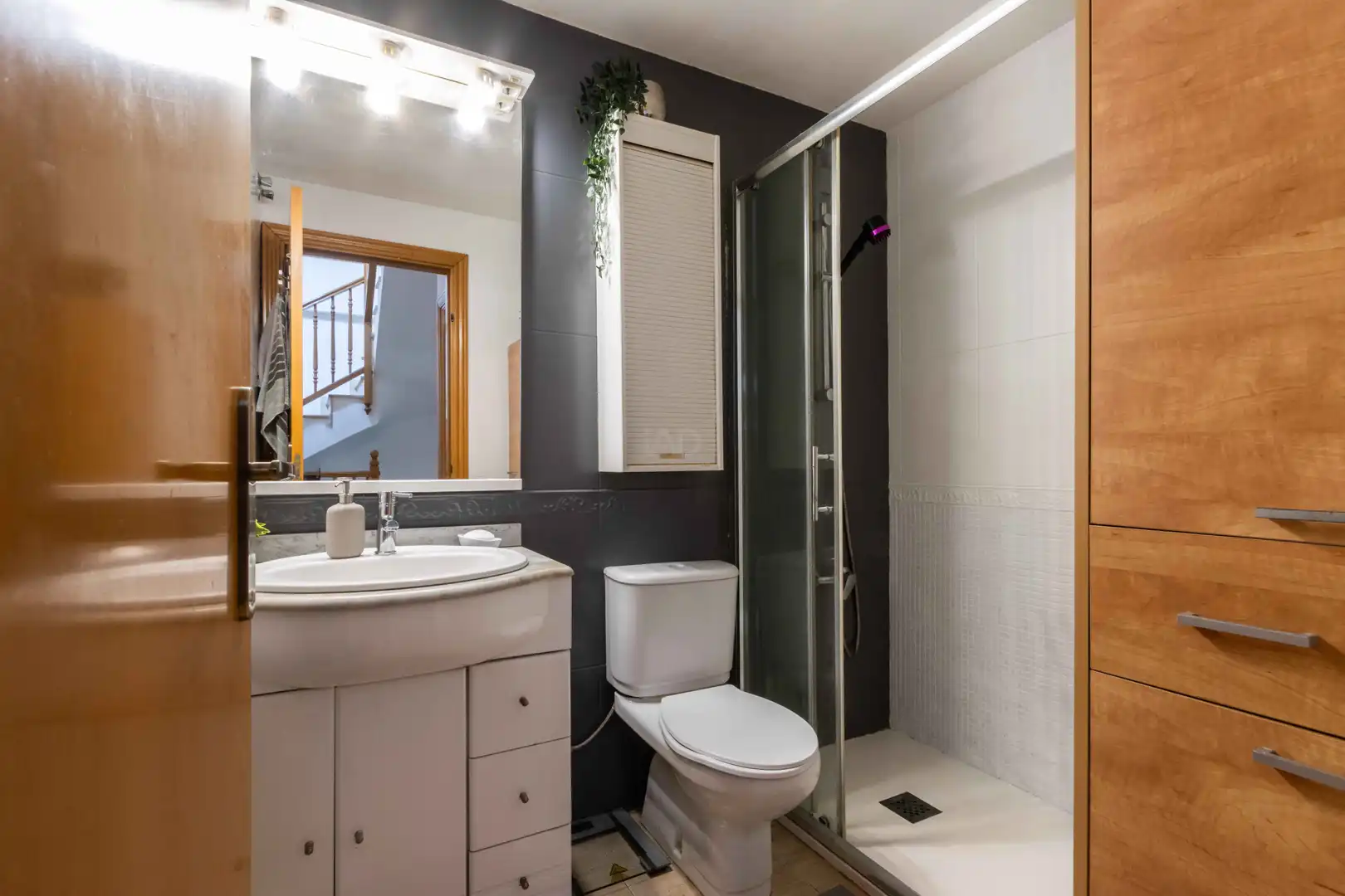 Baño de Casa adosada en venta en Lliçà d'Amunt con Aire acondicionado y Calefacción