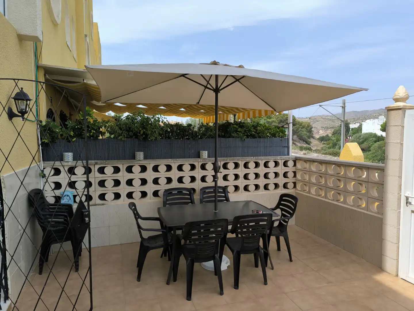 Terraza de Casa adosada en venta en El Campello con Aire acondicionado, Calefacción y Jardín privado