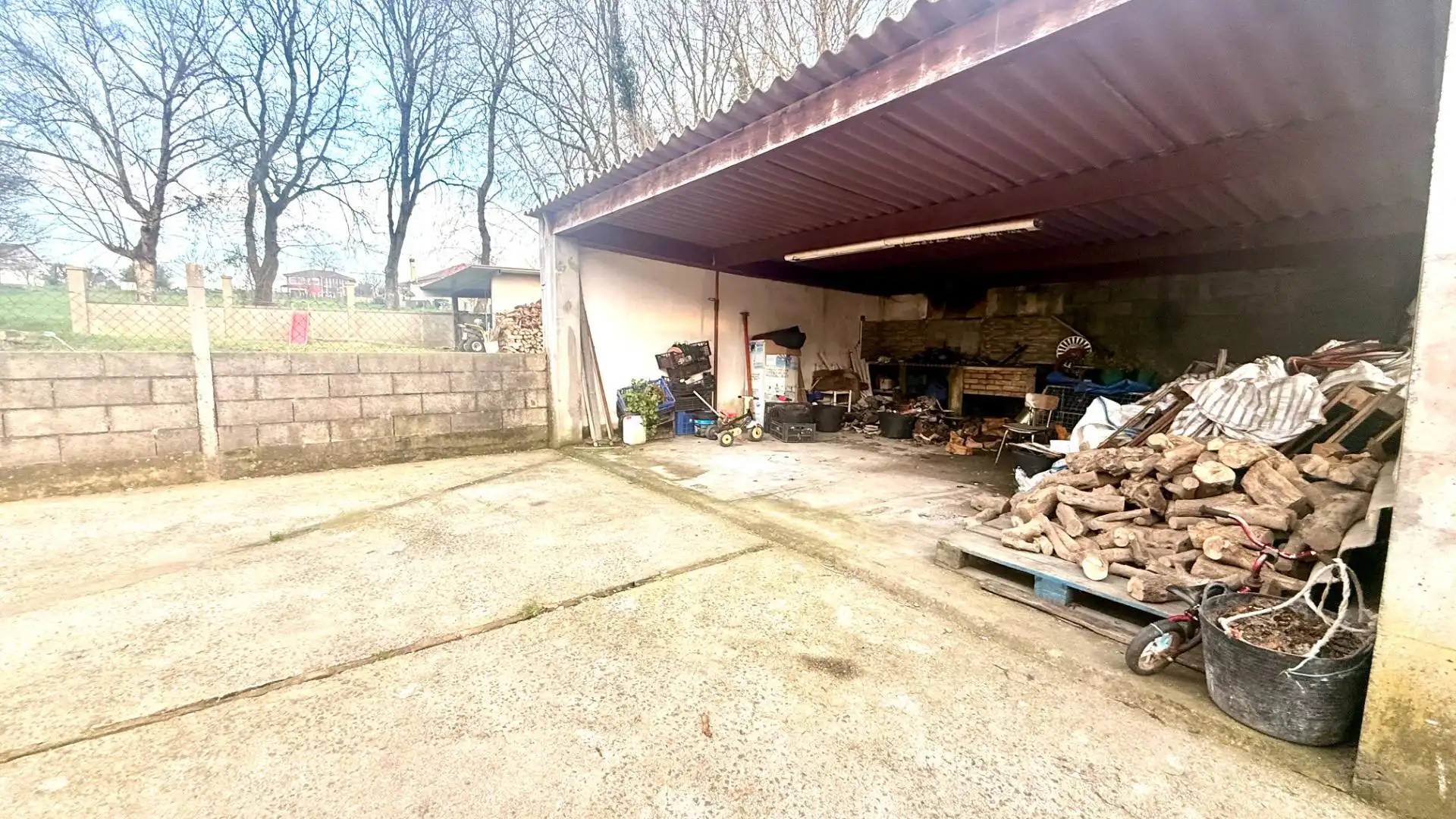Vista exterior de Casa o chalet en venta en Lalín con Calefacción, Jardín privado y Terraza
