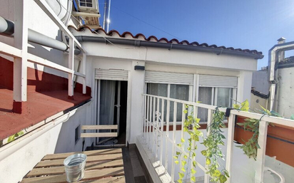 Balcony of Flat for sale in  Madrid Capital  with Air Conditioner, Terrace and Balcony
