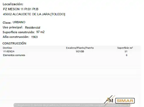Piso en venta en Alcaudete de la Jara