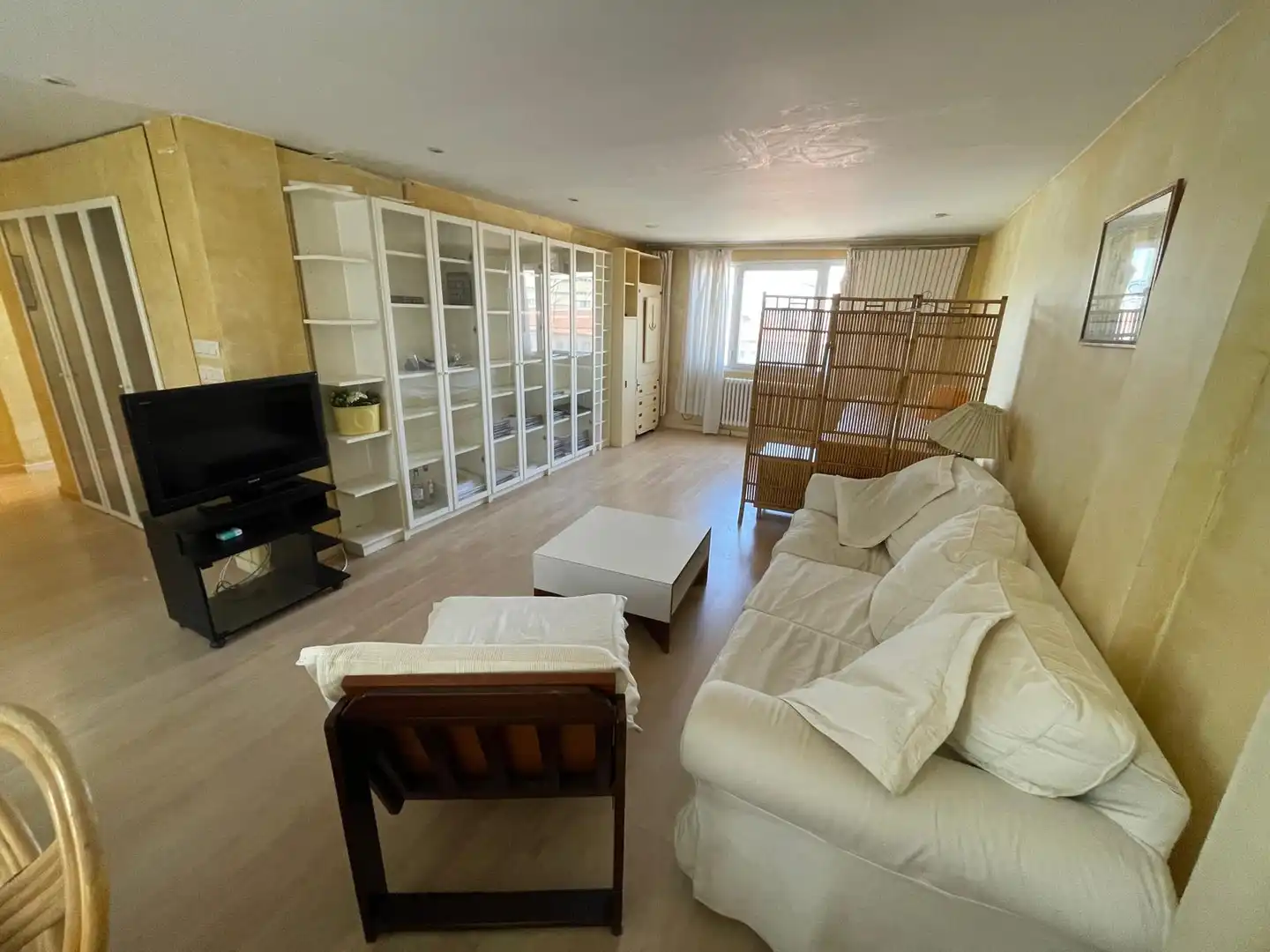 Living room of Apartments for sale in Zaragoza  with Air Conditioner, Heating and Parquet flooring