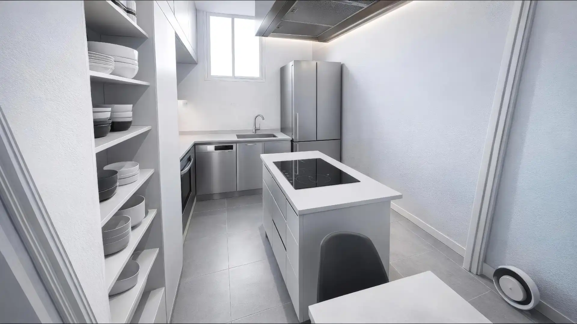 Cocina de Piso en venta en Sabadell con Aire acondicionado, Calefacción y Parquet