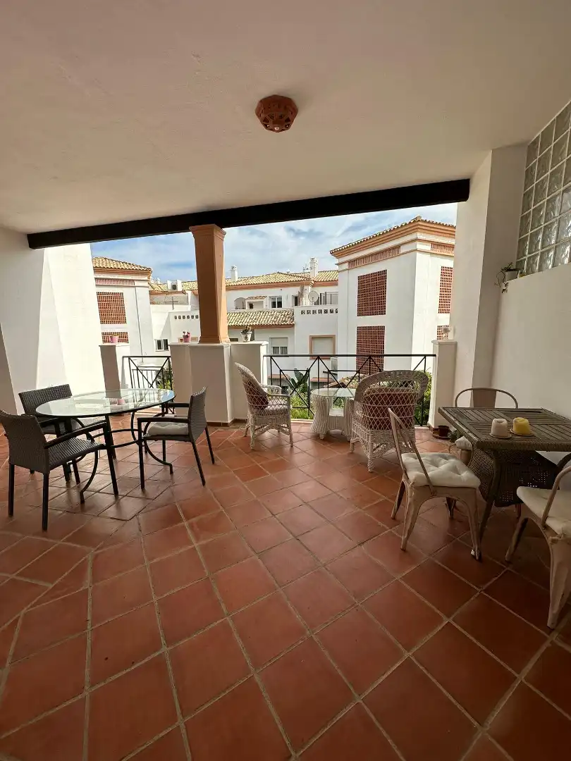 Terrace of Flat for rent in La Alcaidesa  with Furnished