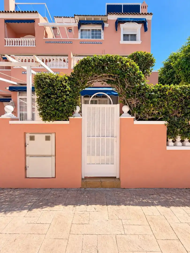 Exterior view of Duplexes for sale in Santa Pola  with Air Conditioner, Heating and Private garden