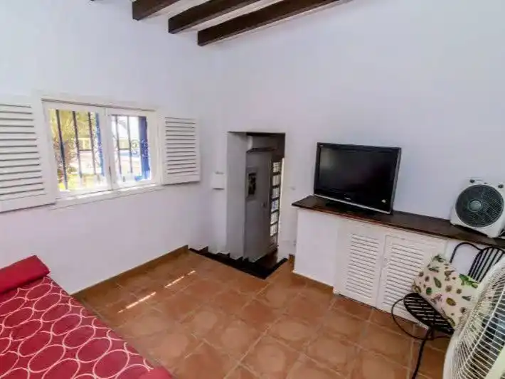 Living room of Flat for rent in Mojácar  with Air Conditioner, Private garden and Swimming Pool