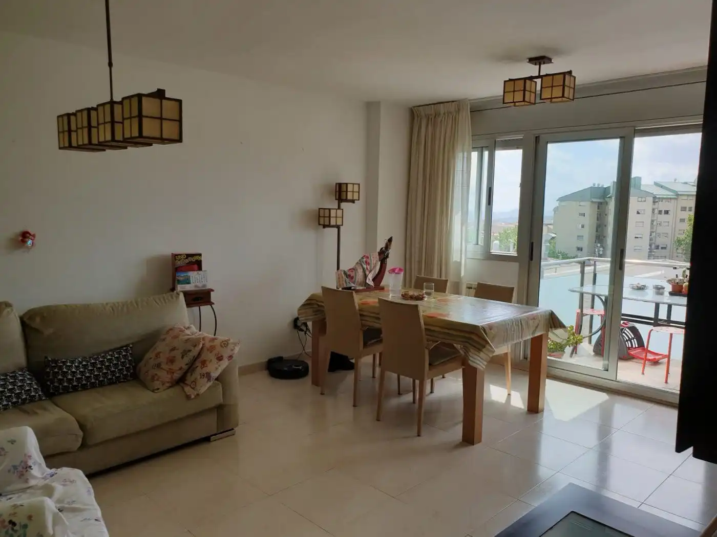 Dining room of Duplexes for sale in Terrassa  with Air Conditioner, Storage room and Furnished
