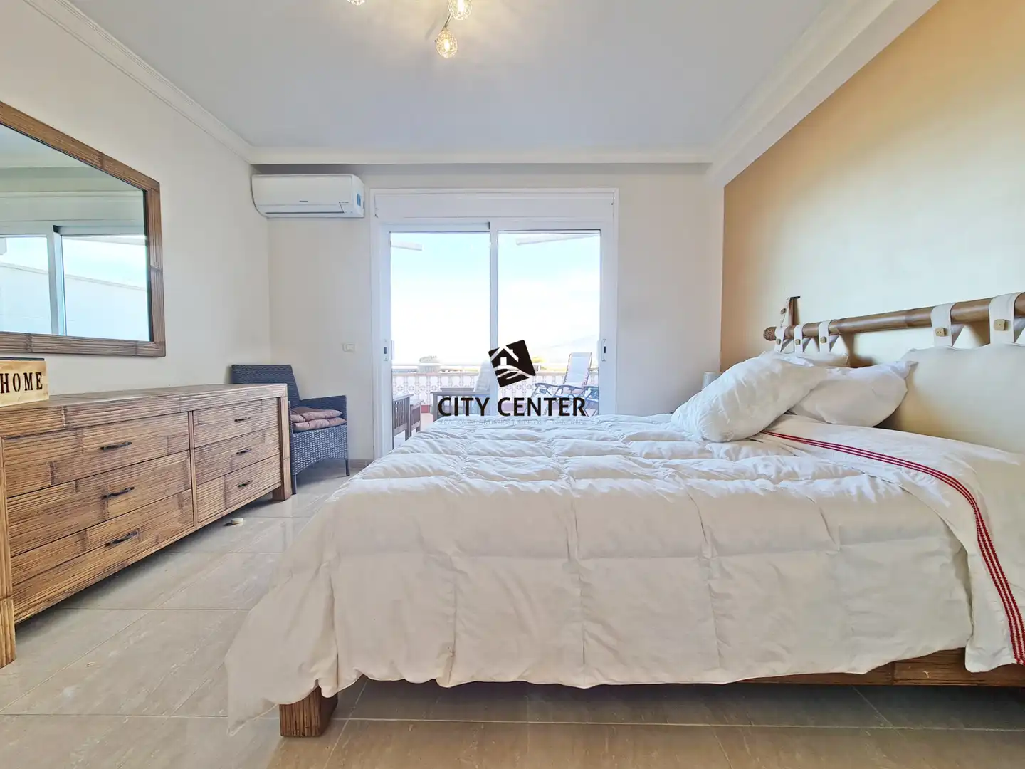 Schlafzimmer von Wohnung zur Miete in Adeje mit Klimaanlage, Terrasse und Möbliert