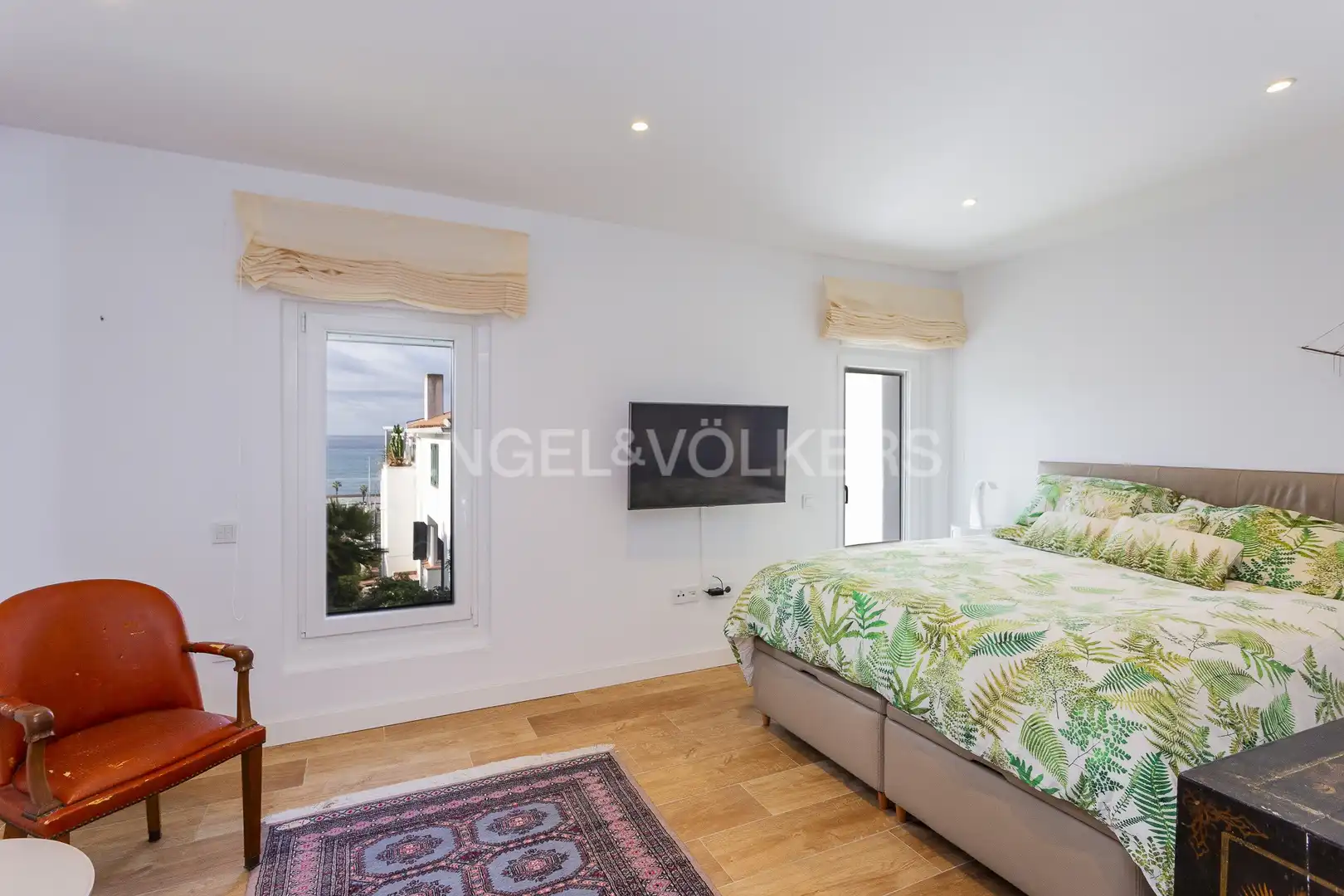 Bedroom of Flat for rent in Sitges  with Air Conditioner, Heating and Swimming Pool