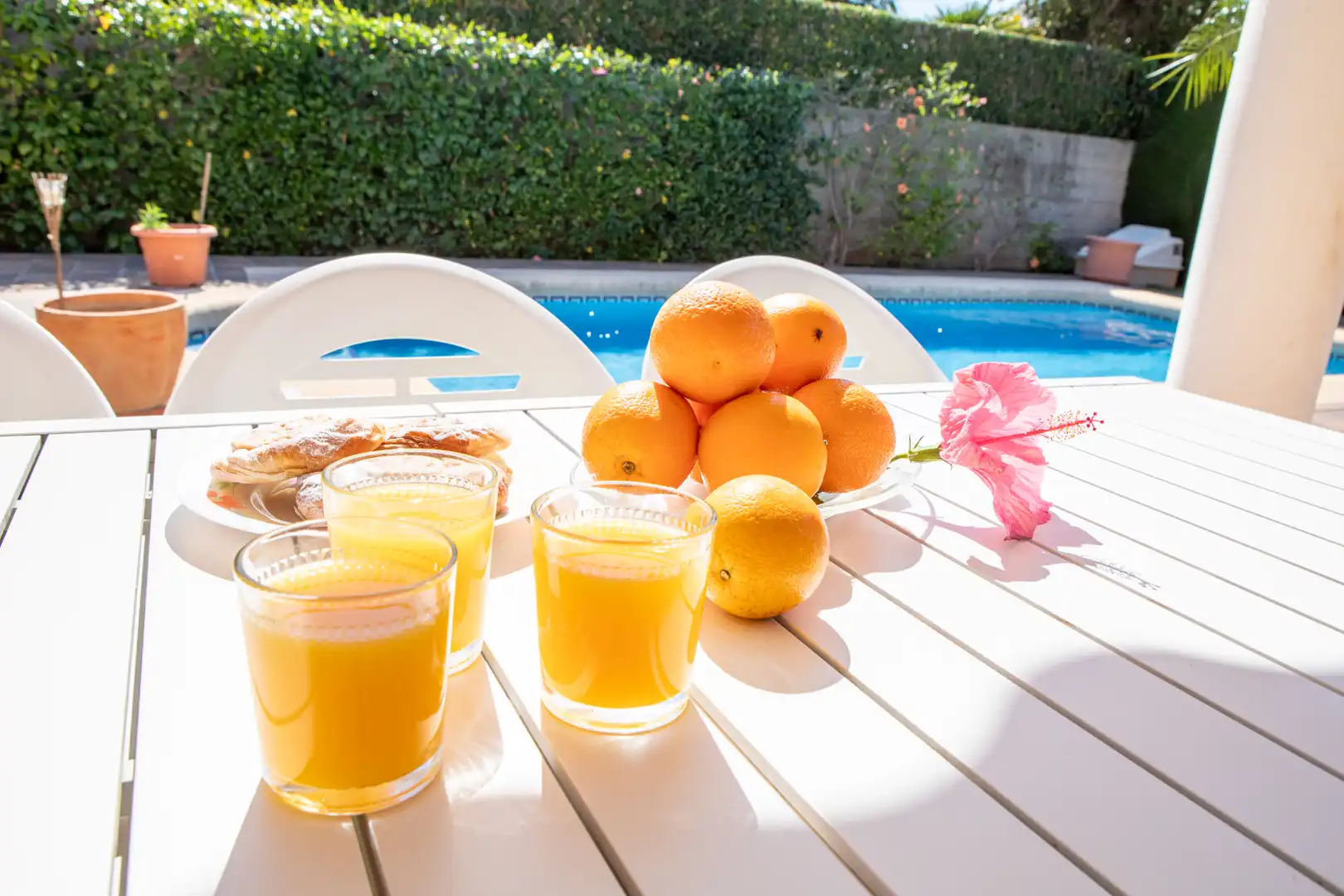 Jardín de Casa o chalet de alquiler en Dénia con Aire acondicionado, Calefacción y Jardín privado