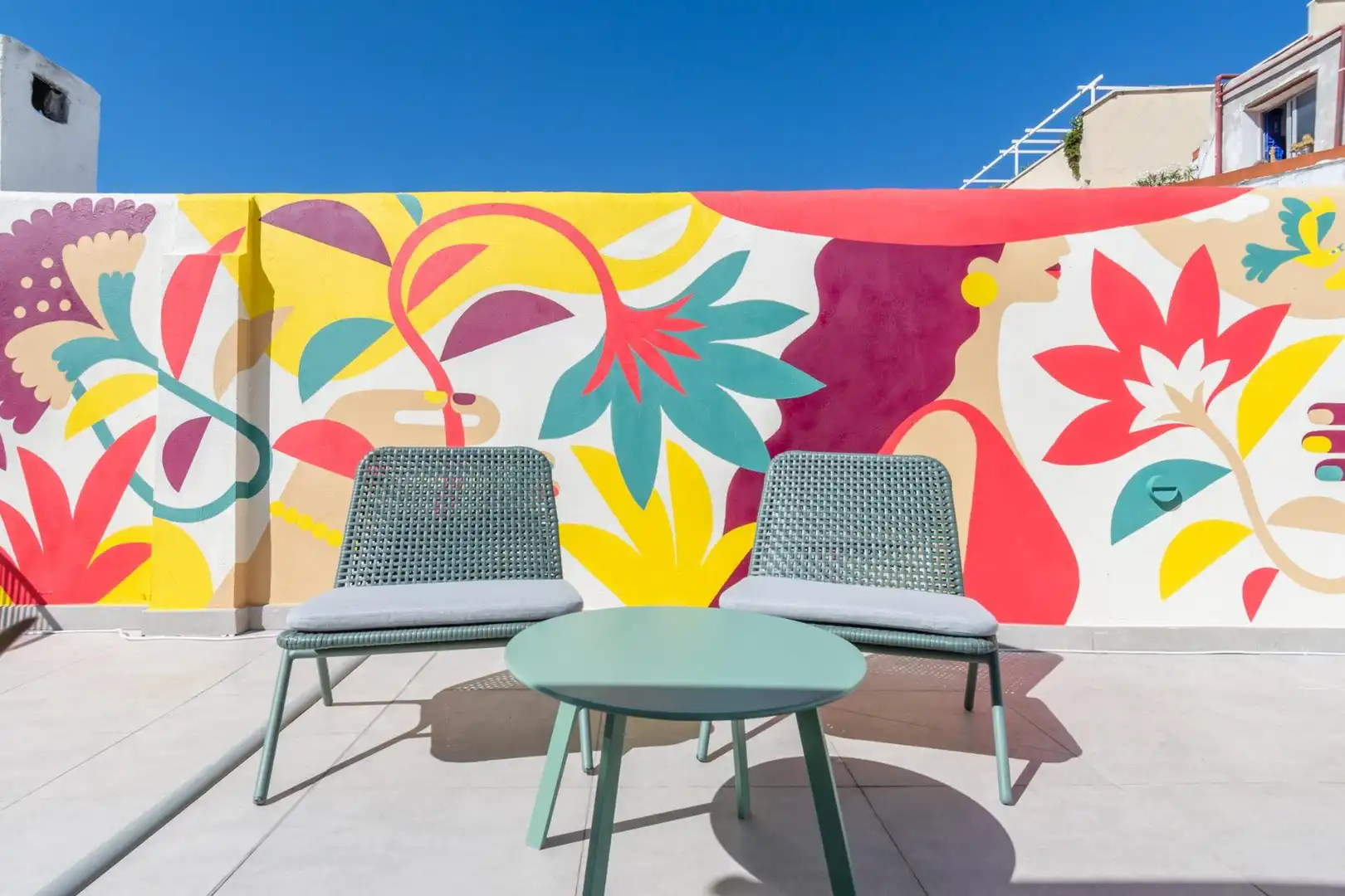 Terrace of Apartments for rent in Madrid  with Air Conditioner, Heating and Terrace