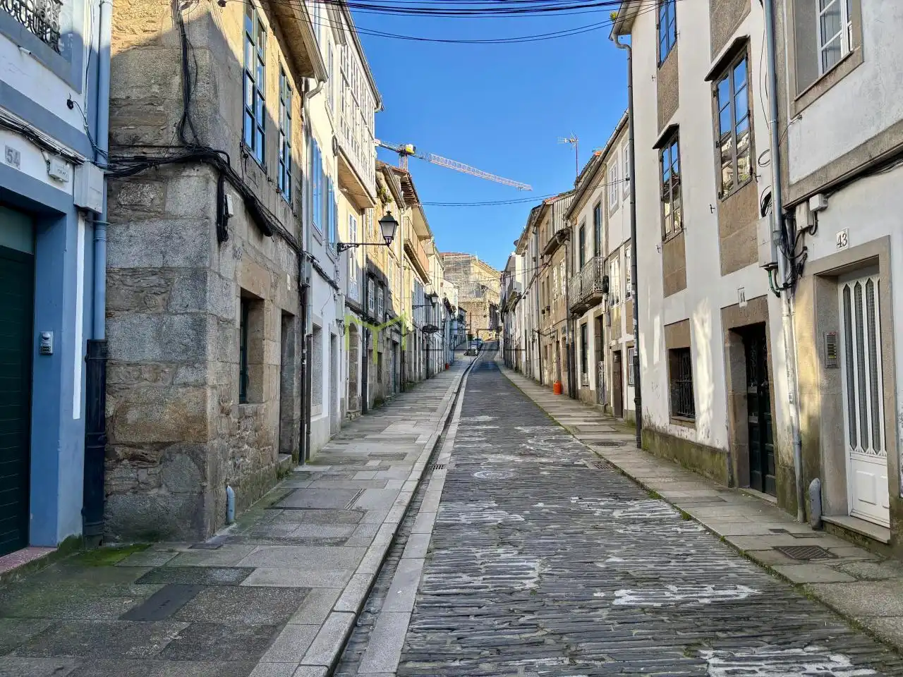 Vista exterior de Casa o chalet en venta en Santiago de Compostela  con Calefacción, Jardín privado y Amueblado
