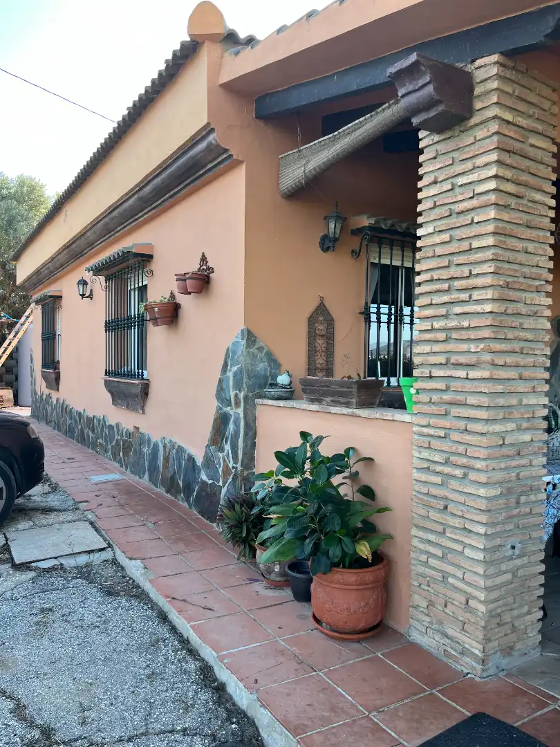 Vista exterior de Finca rústica en venta en Cártama con Aire acondicionado, Terraza y Amueblado