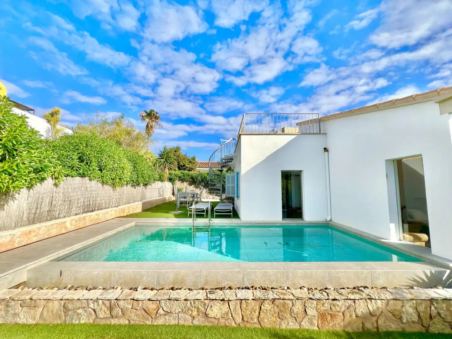 Piscina de Casa o chalet de alquiler en Santanyí con Aire acondicionado, Calefacción y Jardín privado