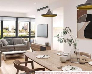 Living room of Attic for sale in  Valencia Capital  with Air Conditioner, Terrace and Community pool