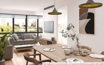 Living room of Attic for sale in  Valencia Capital  with Air Conditioner, Terrace and Community pool