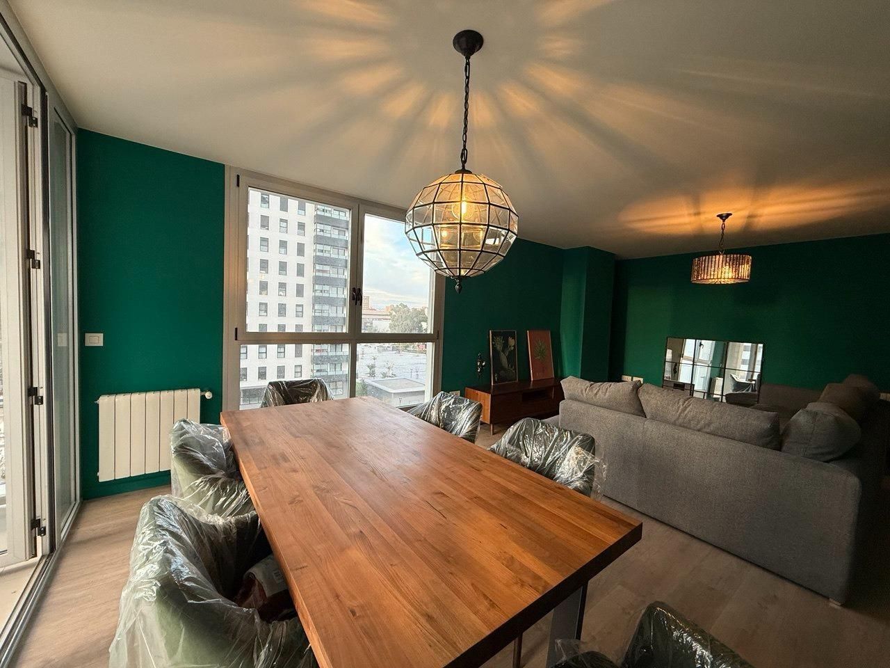 Comedor de Apartamento en venta en  Valencia Capital con Aire acondicionado, Trastero y Balcón