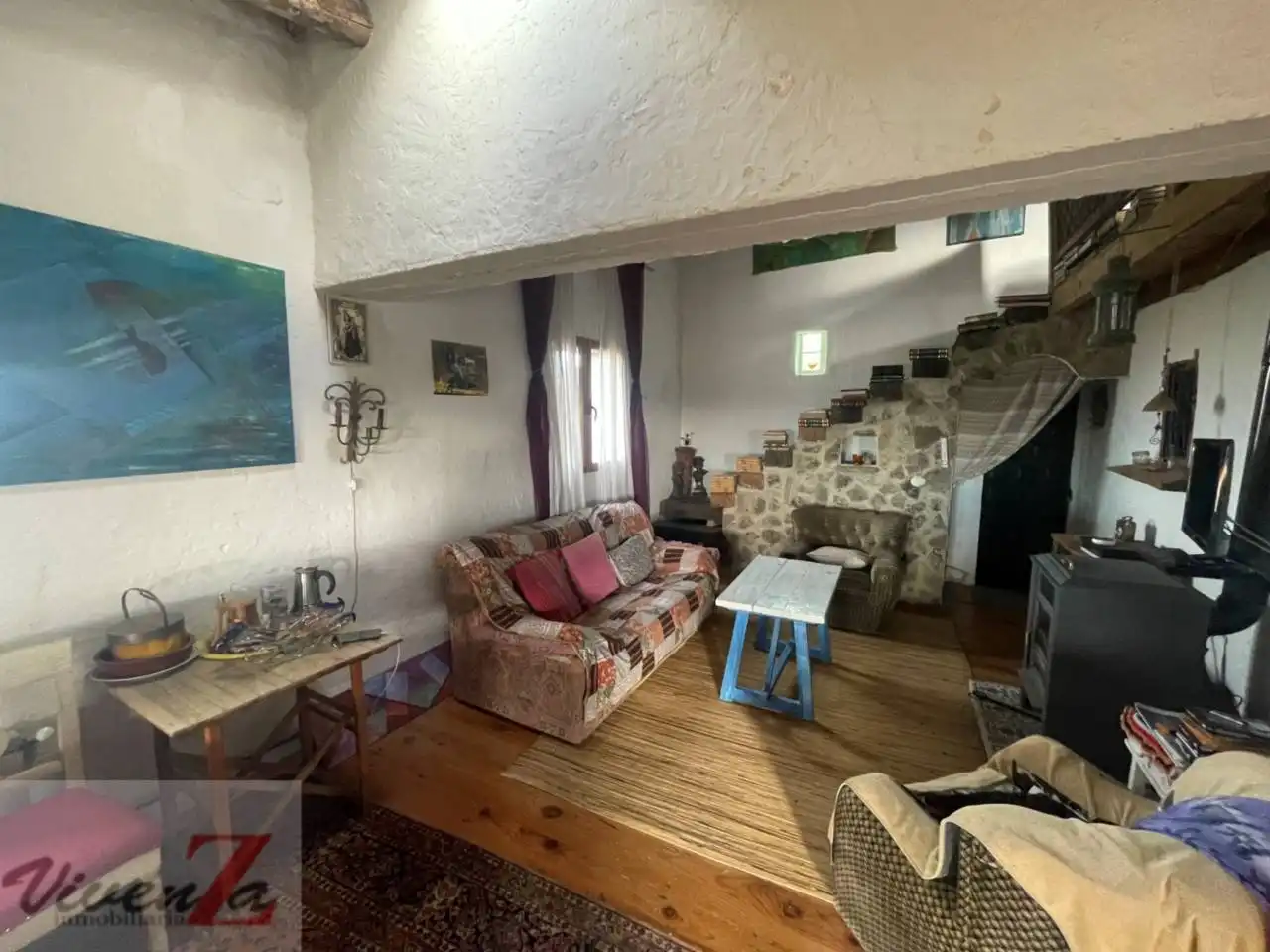 Sala de estar de Casa o chalet en venta en Coreses con Calefacción y Jardín privado