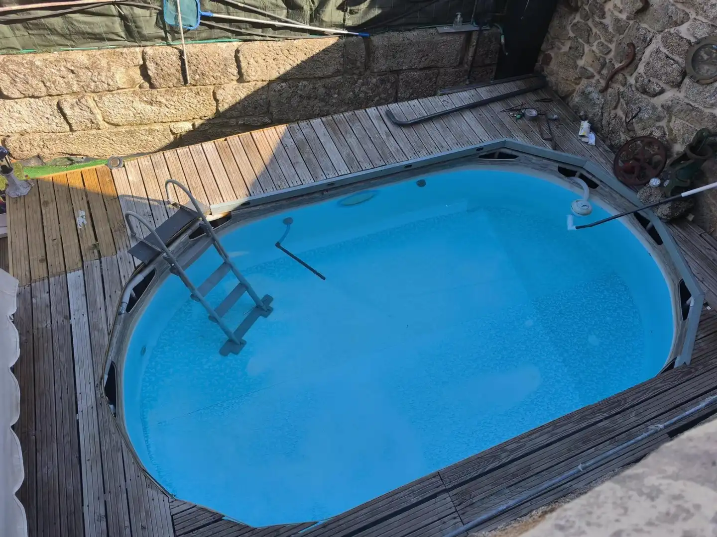 Piscina de Casa adosada en venta en O Carballiño   con Calefacción, Terraza y Piscina